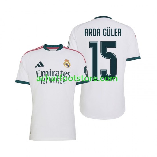 Maillot Real Madrid Arda Guler 15 Domicile Tenue pour Homme 2026-2027 Manche Courte
