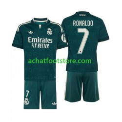 Maillot Real Madrid Cristiano Ronaldo 7 Extérieur Tenue pour Enfant 2026-2027 Manche Courte
