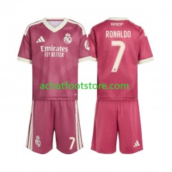 Maillot Real Madrid Cristiano Ronaldo 7 3ème Tenue pour Enfant 2026-2027 Manche Courte
