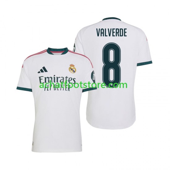 Maillot Real Madrid Federico Valverde 8 Domicile Tenue pour Homme 2026-2027 Manche Courte