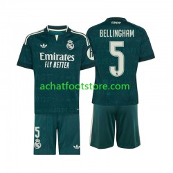 Maillot Real Madrid Jude Bellingham 5 Extérieur Tenue pour Enfant 2026-2027 Manche Courte