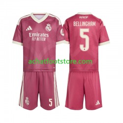 Maillot Real Madrid Jude Bellingham 5 3ème Tenue pour Enfant 2026-2027 Manche Courte