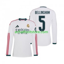 Maillot Real Madrid Jude Bellingham 5 Domicile Tenue pour Homme 2026-2027 Manche Longue