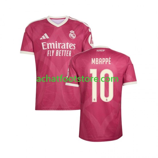 Maillot Real Madrid Mbappé Kylian 10 3ème Tenue pour Homme 2026-2027 Manche Courte