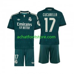 Maillot Real Madrid Marc Cucurella 17 Extérieur Tenue pour Enfant 2026-2027 Manche Courte