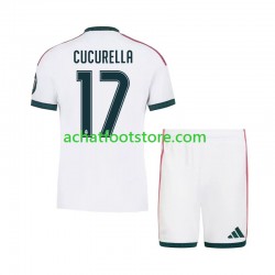 Maillot Real Madrid Marc Cucurella 17 Domicile Tenue pour Enfant 2026-2027 Manche Courte