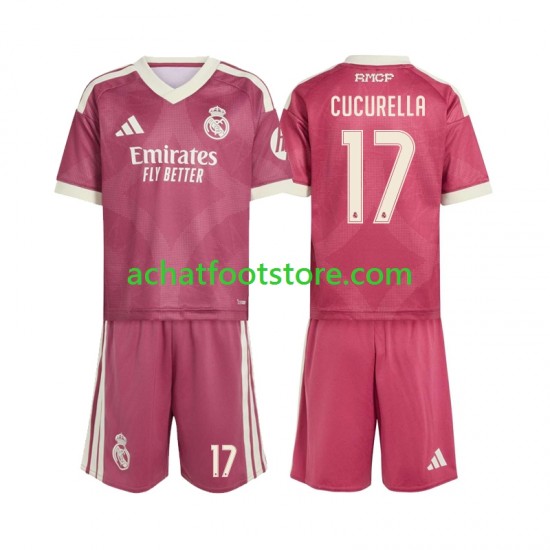 Maillot Real Madrid Marc Cucurella 17 3ème Tenue pour Enfant 2026-2027 Manche Courte