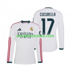 Maillot Real Madrid Marc Cucurella 17 Domicile Tenue pour Homme 2026-2027 Manche Longue
