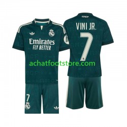 Maillot Real Madrid Vinicius Junior 7 Extérieur Tenue pour Enfant 2026-2027 Manche Courte