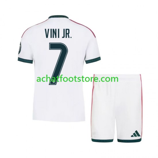 Maillot Real Madrid Vinicius Junior 7 Domicile Tenue pour Enfant 2026-2027 Manche Courte