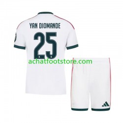 Maillot Real Madrid Yan Diomande 25 Domicile Tenue pour Enfant 2026-2027 Manche Courte