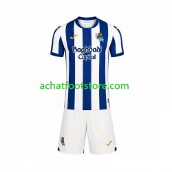 Maillot Real Sociedad Domicile Tenue pour Enfant 2026-2027 Manche Courte