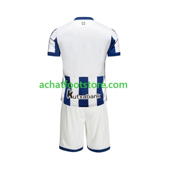 Maillot Real Sociedad Domicile Tenue pour Enfant 2026-2027 Manche Courte
