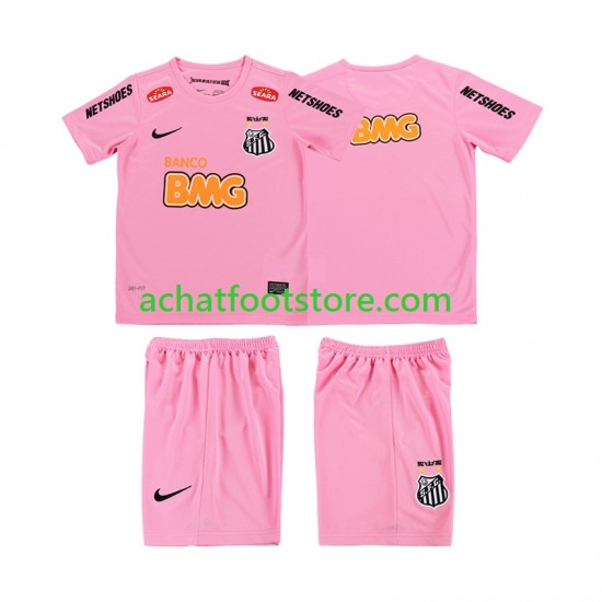 Maillot Santos FC Rétro 4ème Tenue pour Enfant 2012 2013 Manche Courte