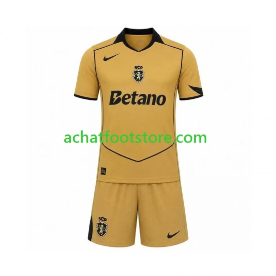 Maillot Sporting CP Extérieur Tenue pour Enfant 2026-2027 Manche Courte