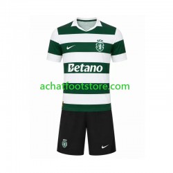 Maillot Sporting CP Domicile Tenue pour Enfant 2026-2027 Manche Courte