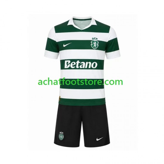 Maillot Sporting CP Domicile Tenue pour Enfant 2026-2027 Manche Courte
