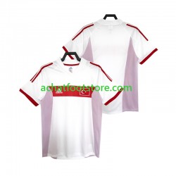 Maillot Turquie Rétro Extérieur Tenue pour Homme 2010 Manche Courte
