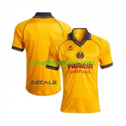 Maillot Villarreal CF Rétro Domicile Tenue pour Homme 2025-2026 Manche Courte