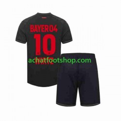Maillot Bayer 04 Leverkusen Florian Wirtz 10 Domicile Tenue pour Enfant 2023-2024 Manche Courte