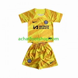 Maillot Chelsea Gardien Domicile Tenue pour Enfant 2023-2024 Manche Courte Maillot Chelsea Gardien Domicile Tenue pour Enfant 2023-2024 Manche Courte