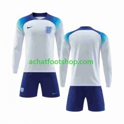 Maillot Angleterre Domicile Tenue pour Enfant Coupe du Monde 2022 Manche Longue Maillot Angleterre Domicile Tenue pour Enfant Coupe du Monde 2022 Manche Longue