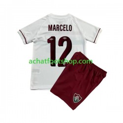 Maillot Fluminense Marcelo 12 Extérieur Tenue pour Enfant 2023-2024 Manche Courte Maillot Fluminense Marcelo 12 Extérieur Tenue pour Enfant 2023-2024 Manche Courte