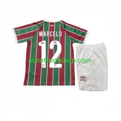 Maillot Fluminense Marcelo 12 Domicile Tenue pour Enfant 2023-2024 Manche Courte