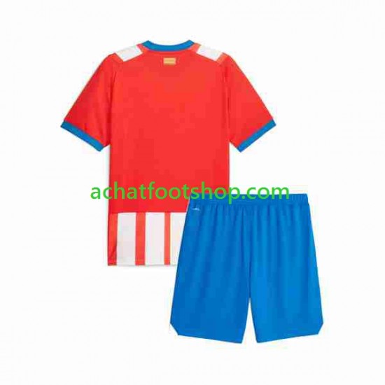 Maillot Girona Domicile Tenue pour Enfant 2023-2024 Manche Courte