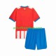 Maillot Girona Domicile Tenue pour Enfant 2023-2024 Manche Courte