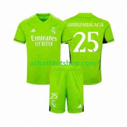 Maillot Real Madrid Kepa Arrizabalaga 25 Gardien Domicile Tenue pour Enfant 2023-2024 Manche Courte Maillot Real Madrid Kepa Arrizabalaga 25 Gardien Domicile Tenue pour Enfant 2023-2024 Manche Courte