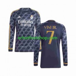 Maillot Real Madrid Vini Jr 7 Extérieur Tenue pour Homme 2023-2024 Manche Longue