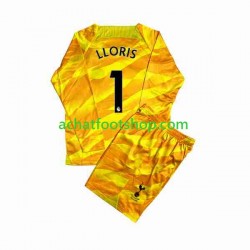 Maillot Tottenham Hotspur Hugo Orangecolor Gardien Extérieur Tenue pour Enfant 2023-2024 Manche Longue