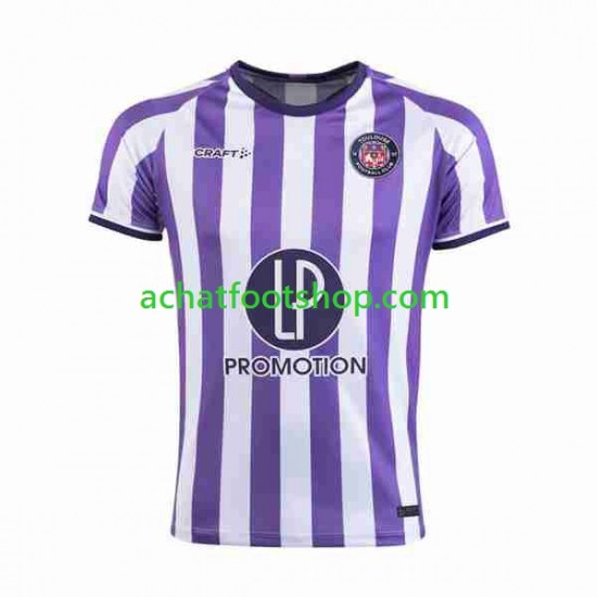 Maillot Toulouse Domicile Tenue pour Homme 2023-2024 Manche Courte