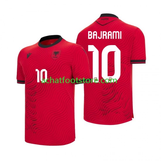 Maillot Albanie Nedim Bajrami 10 Domicile Tenue pour Homme Coupe du Monde 2026 Manche Courte