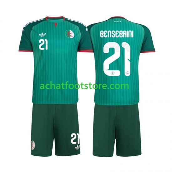 Maillot Algérie Ramy Bensebaini 21 Extérieur Tenue pour Enfant 2026 Manche Courte