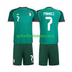 Maillot Algérie Riyad Mahrez 7 Extérieur Tenue pour Enfant 2026 Manche Courte Maillot Algérie Riyad Mahrez 7 Extérieur Tenue pour Enfant 2026 Manche Courte