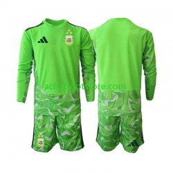 Maillot Argentine Gardien 3ème Tenue pour Enfant Coupe du Monde 2026 Manche Longue