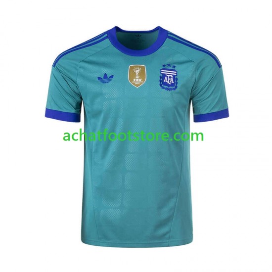 Maillot Argentine Gardien Extérieur Tenue pour Homme Coupe du Monde 2026 Manche Courte