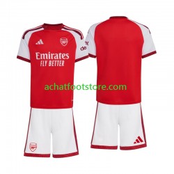 Maillot Arsenal Domicile Tenue pour Enfant 2026-2027 Manche Courte