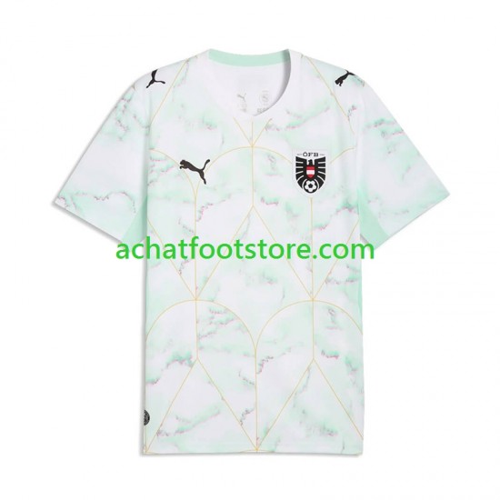 Maillot Autriche Extérieur Tenue pour Homme Coupe du Monde 2026 Manche Courte