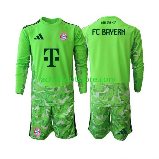 Maillot Bayern Munich Gardien Domicile Tenue pour Enfant 2026-2027 Manche Longue