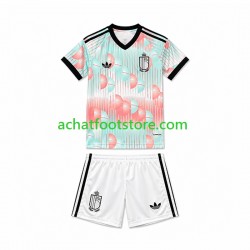 Maillot Belgique Extérieur Tenue pour Enfant Coupe du Monde 2026 Manche Courte