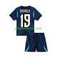 Maillot Brésil Endrick 19 Extérieur Tenue pour Enfant Coupe du Monde 2026 Manche Courte