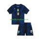 Maillot Brésil Endrick 19 Extérieur Tenue pour Enfant Coupe du Monde 2026 Manche Courte