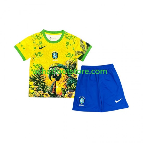 Maillot Brésil Special Domicile Tenue pour Enfant 2026 Manche Courte