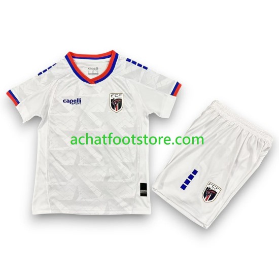 Maillot Cape Verde Extérieur Tenue pour Enfant Coupe du Monde 2026 Manche Courte