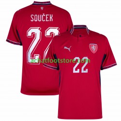 Maillot Tchéquie Soucek 22 Domicile Tenue pour Homme Coupe du Monde 2026 Manche Courte Maillot Tchéquie Soucek 22 Domicile Tenue pour Homme Coupe du Monde 2026 Manche Courte
