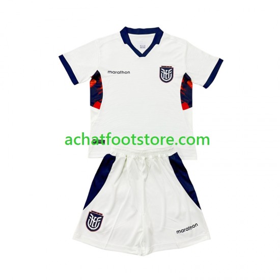 Maillot Ecuador 3ème Tenue pour Enfant Coupe du Monde 2026 Manche Courte
