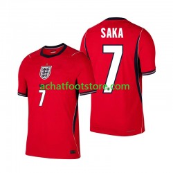 Maillot Angleterre Bukayo Saka 7 Extérieur Tenue pour Homme Coupe du Monde 2026 Manche Courte